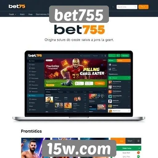 Experiência do usuário no site bet755